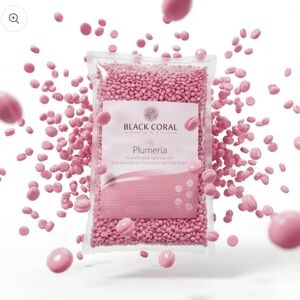 💥Sale💥New Black Coral Wax- Plumeria Hard Wax Beads